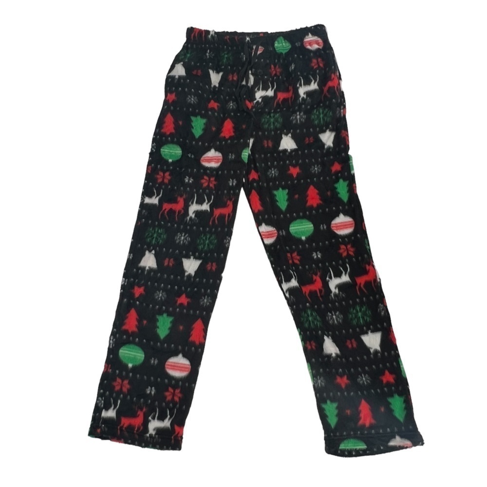 NWT Warm & Snuggy Collection Christmas Reindeer Lounge Pants Size Med Women’s